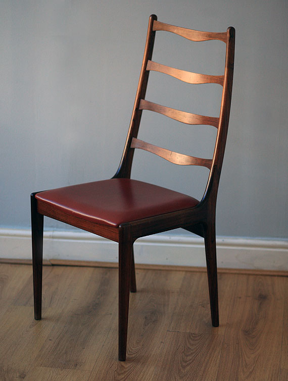 Set of Six Chairs – Rosewood