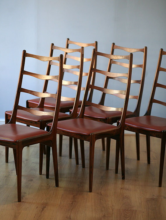 rosewood chairs-hans olsen-vintage danish design