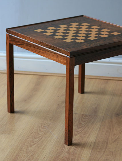 Rosewood Table – Chess Board