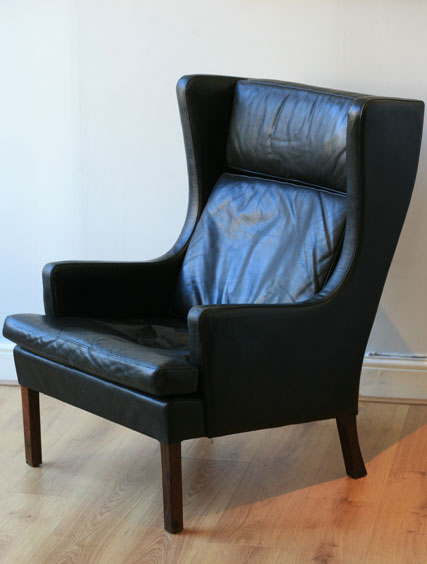 borge morgensen-frederica-vintage leather chair