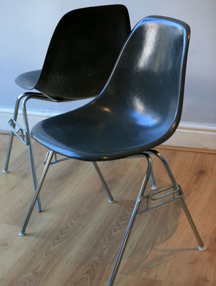 charles eames - herman miller - fiberglass shells