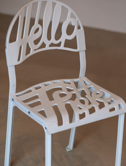 Jeremy Harvey – “hello there” Chairs