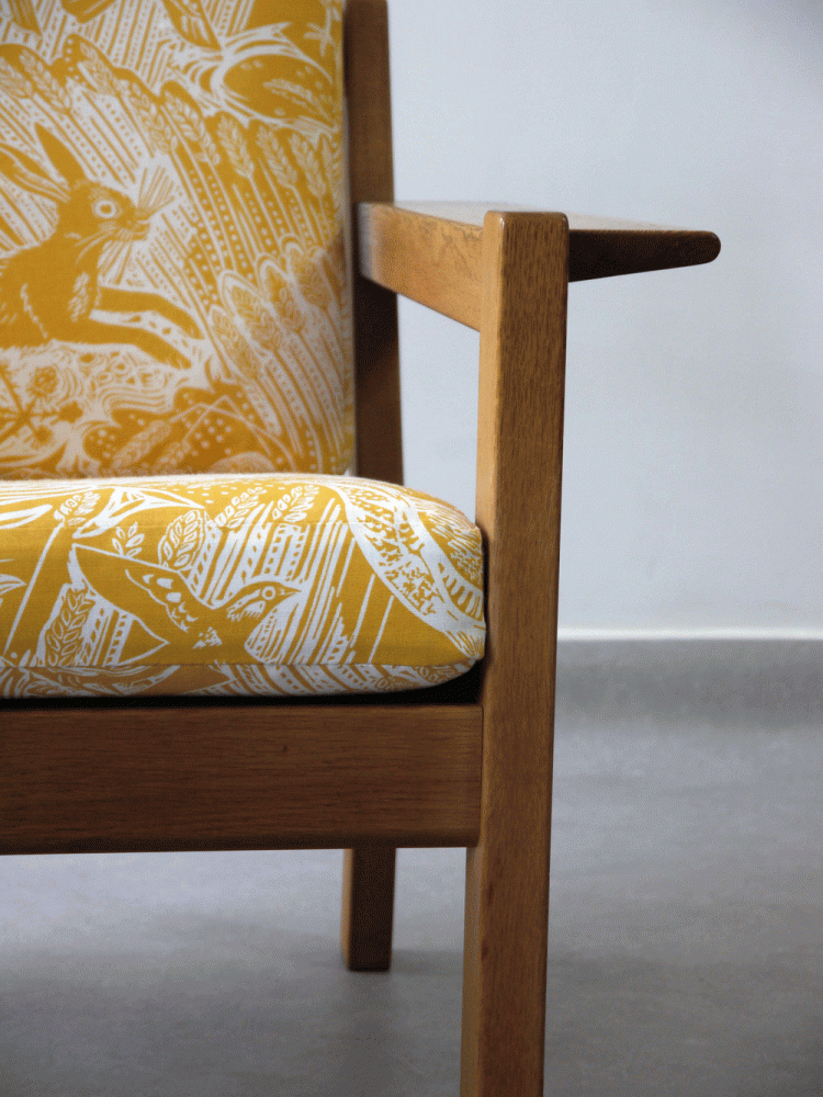 Hans Wegner Style – Pair of Easy Chairs
