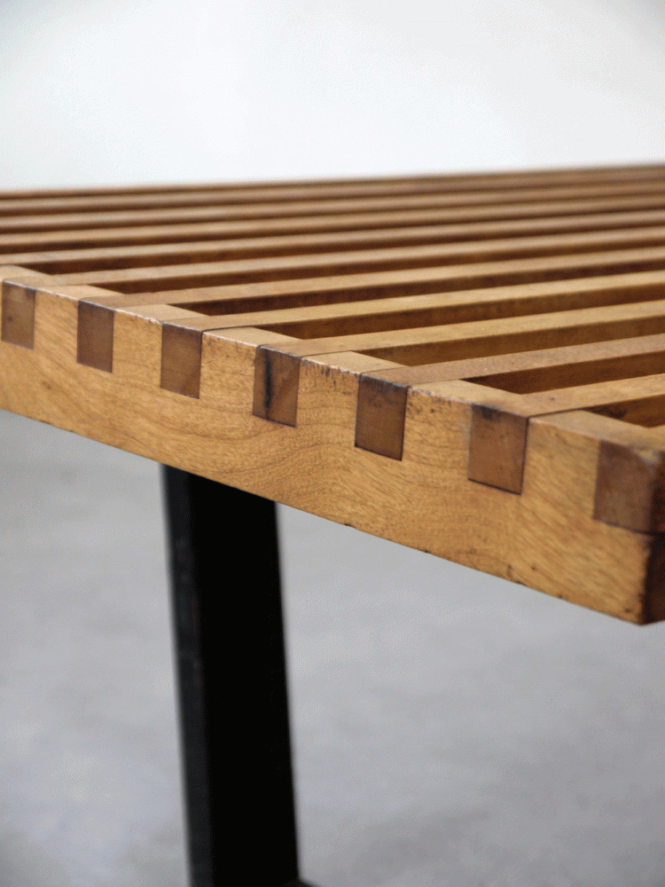 George Nelson – 4ft Slatted Bench