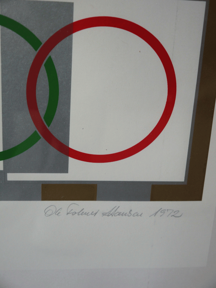 Ole Folmer Hansen – Olympic Lithograph I