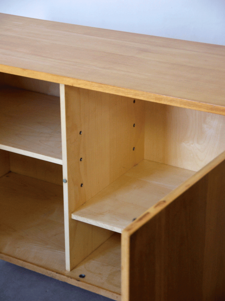 WK Mobel – Large Lockable Birch Cabinet