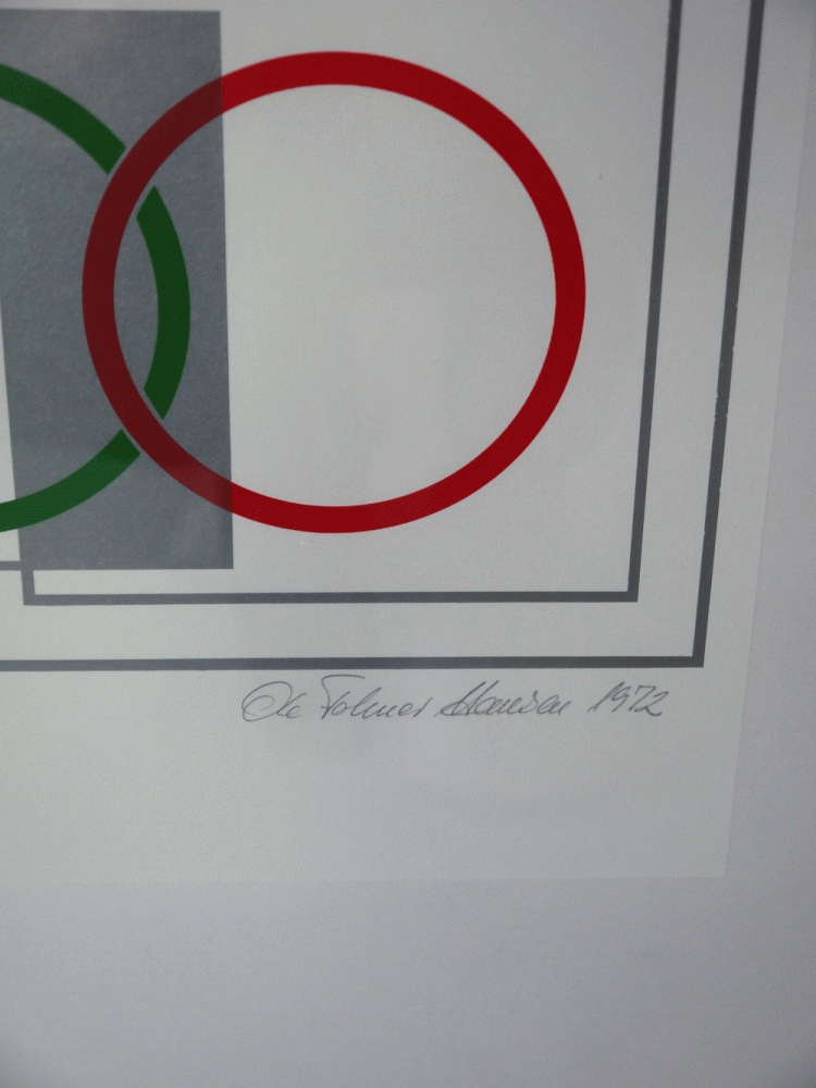 Ole Folmer Hansen – Olympic Lithograph II