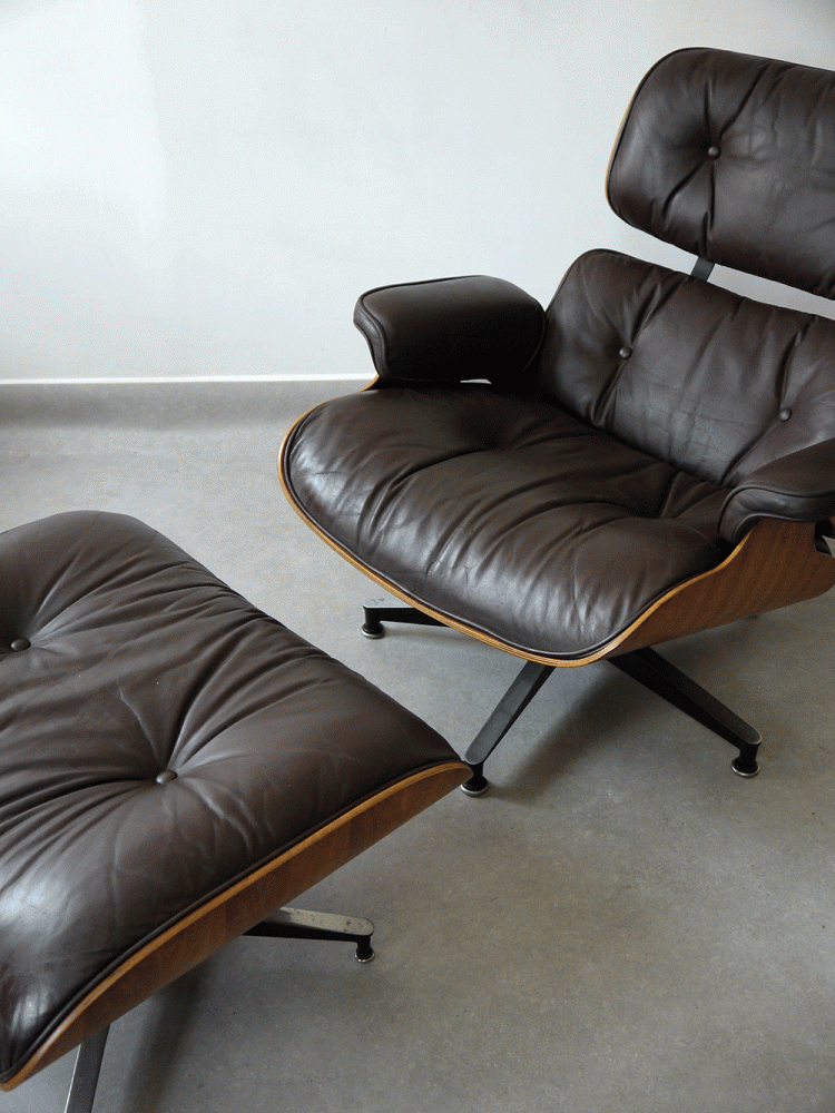 Charles and Ray Eames – 670 Lounge Chair and 671 Ottoman