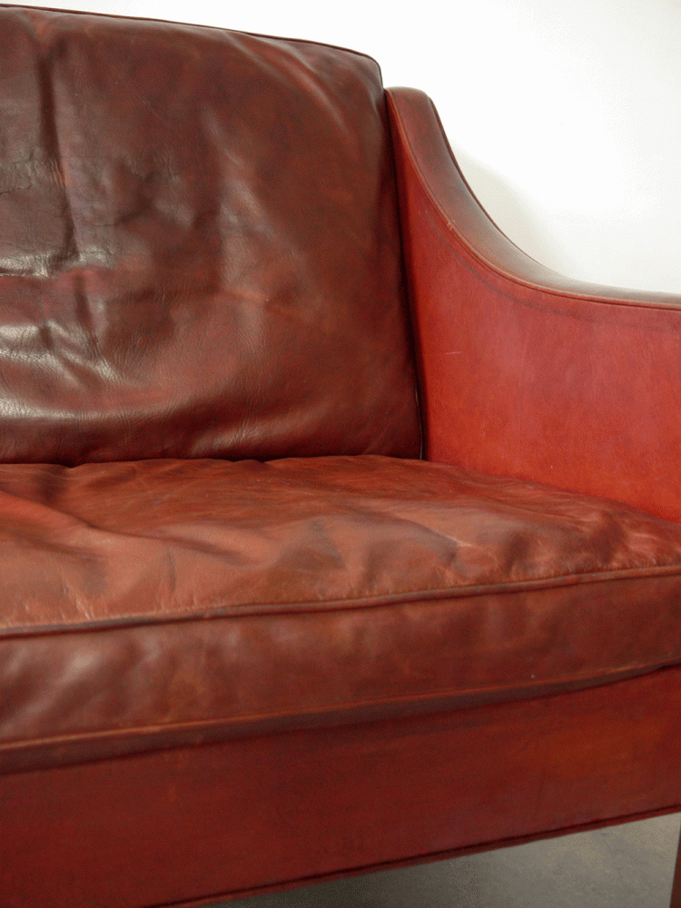 Borge Mogensen Fredericia – Model 2208 Leather Sofa