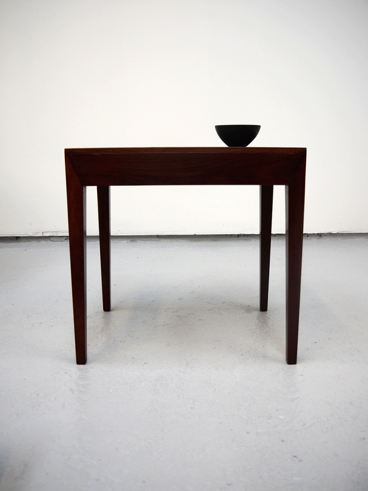 Severin Hansen –  Rosewood Drawer Side Table