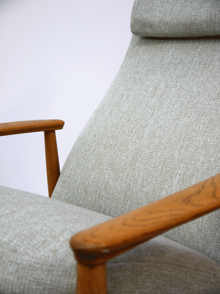 Swedish – Reclining Chair and Ottoman