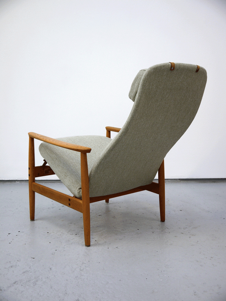 Swedish – Reclining Chair and Ottoman