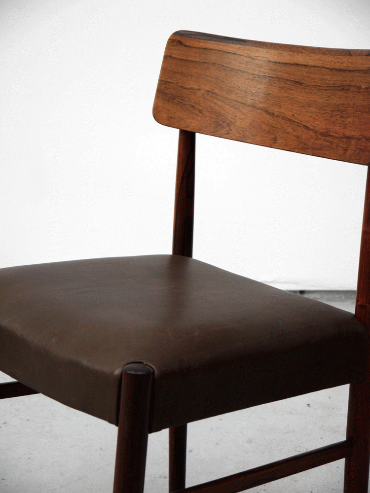 Rosewood – Leather Desk Chair