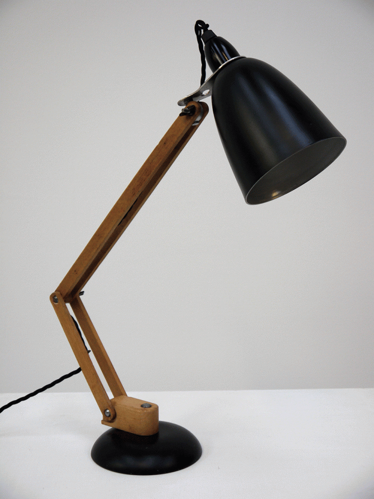 Terence Conran – Early Production Wooden Mac Lamp