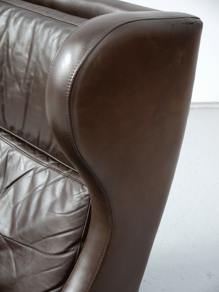 Borge Mogensen – Leather Wing Chair