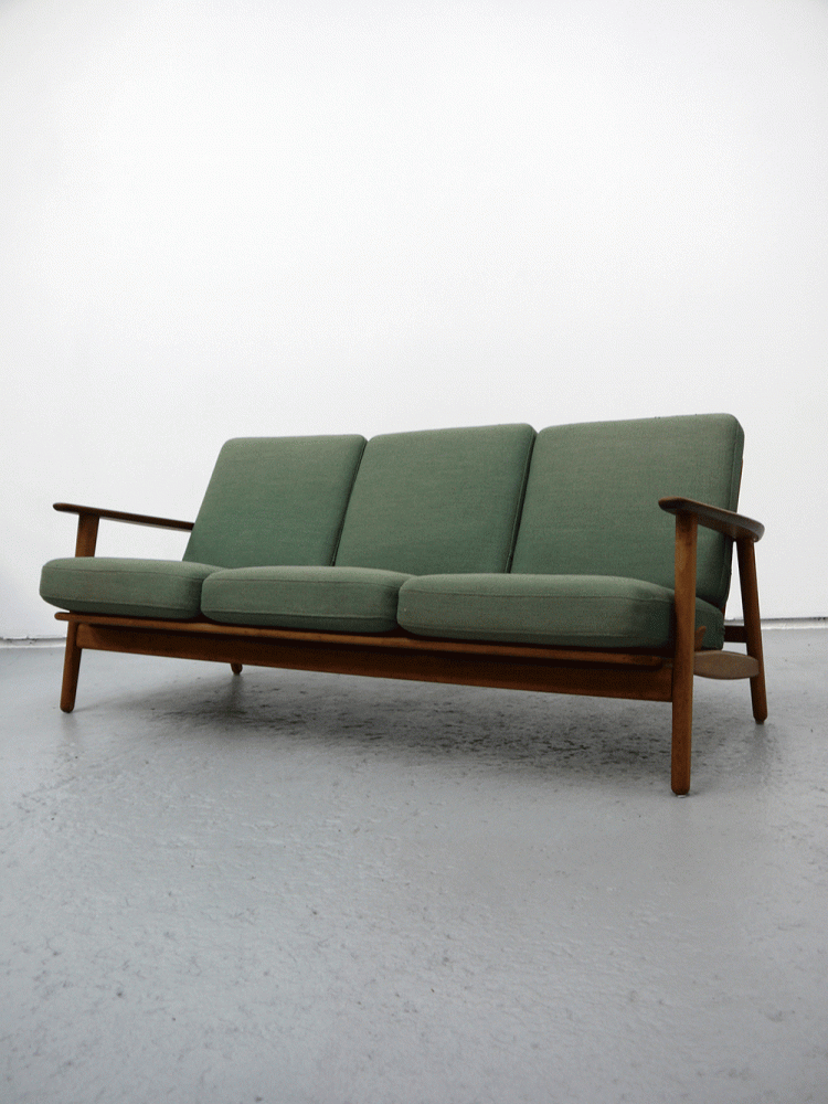 Hans Wegner Style – Three Seat Cigar Sofa