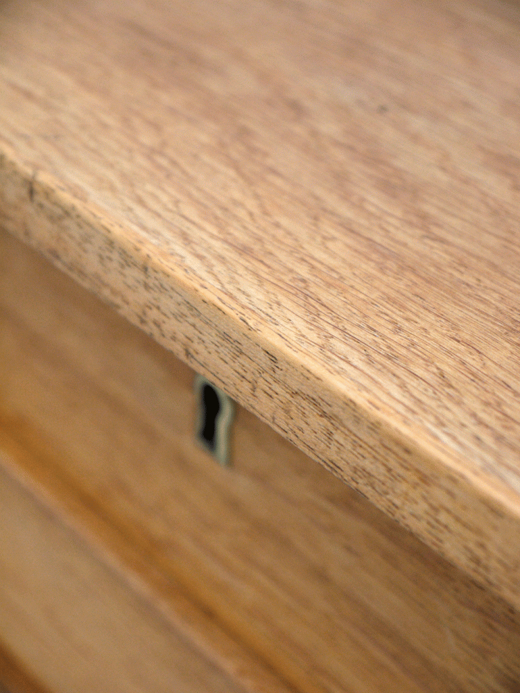 Danish – Small Oak Pedestal Desk