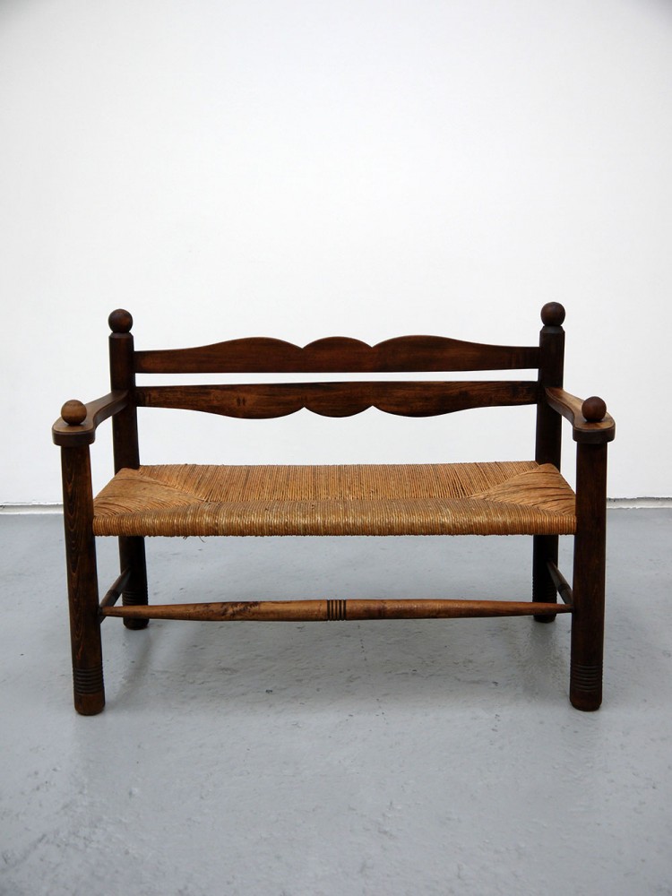 French – Chapo Perriand Style Early Modernist Bench