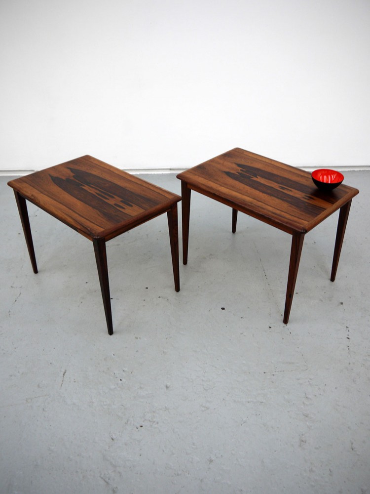 AB Seffle – Pair of Rosewood Side Tables