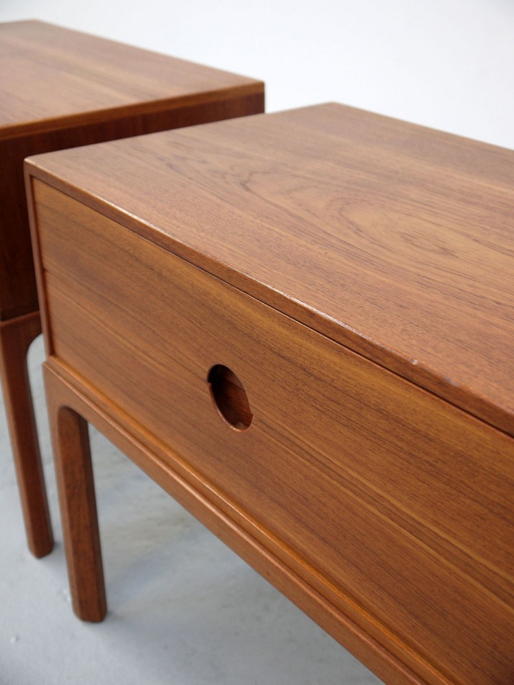 Askel Kjersgaard – Pair of Bedside Two Drawer Cabinets