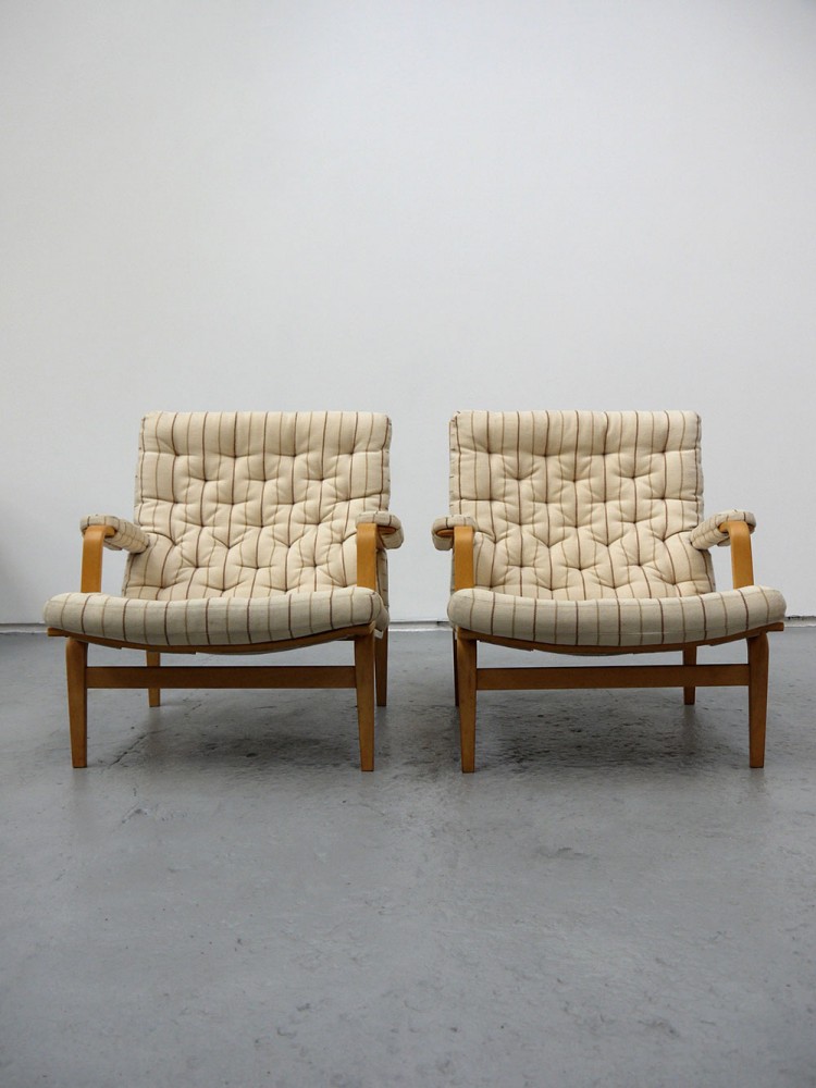 Bruno Mathsson – Pair of Ingrid Chairs