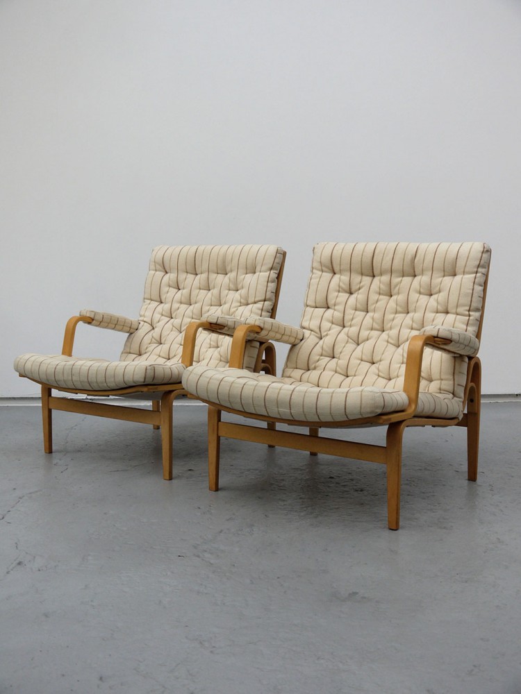 Bruno Mathsson – Pair of Ingrid Chairs