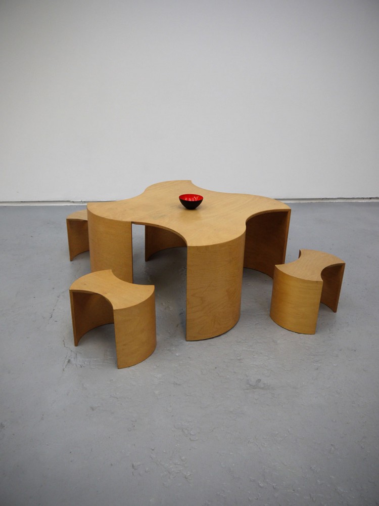 Borup and Carsten – Childrens Puzzle Table and Chairs