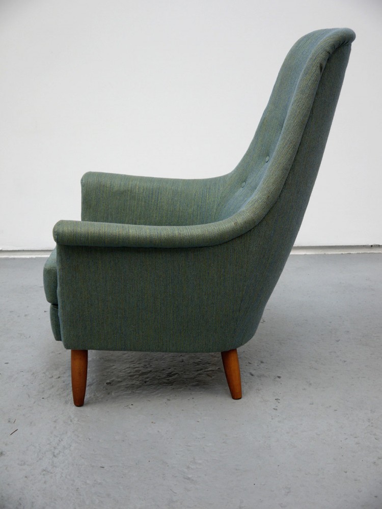 Carl Malmsten – High Back Lounge Chair