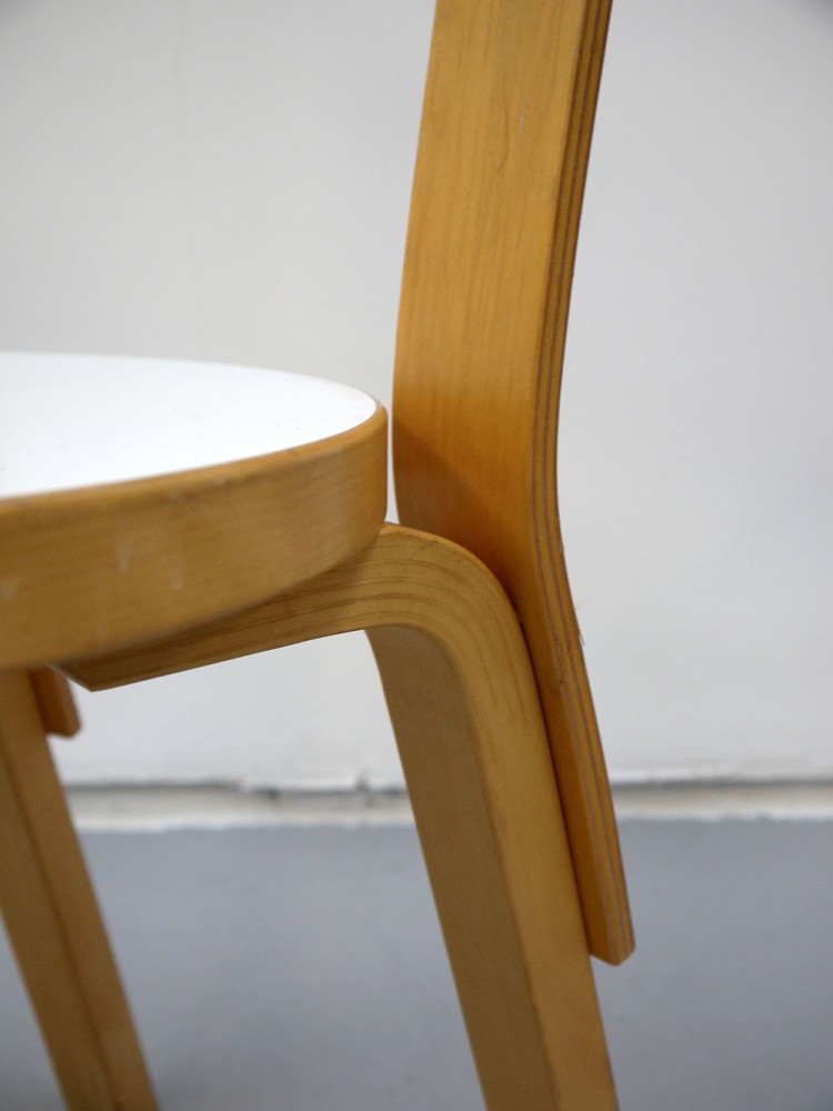 Alvar Aalto – Set of Four Model 66 Chairs