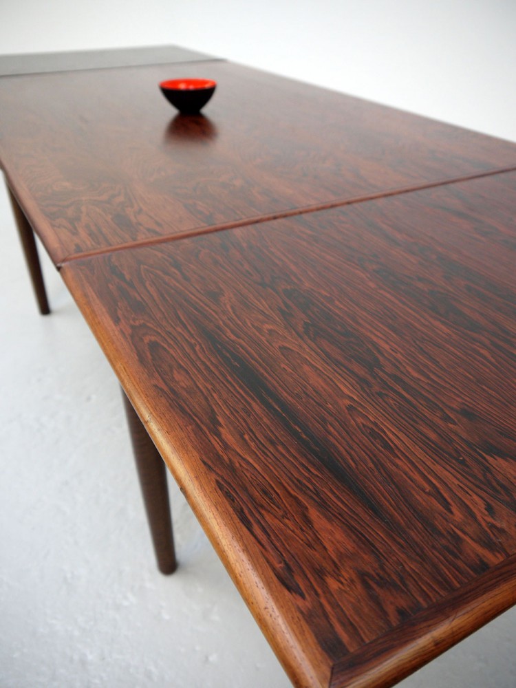 Danish – Rosewood Extendable Dining Table