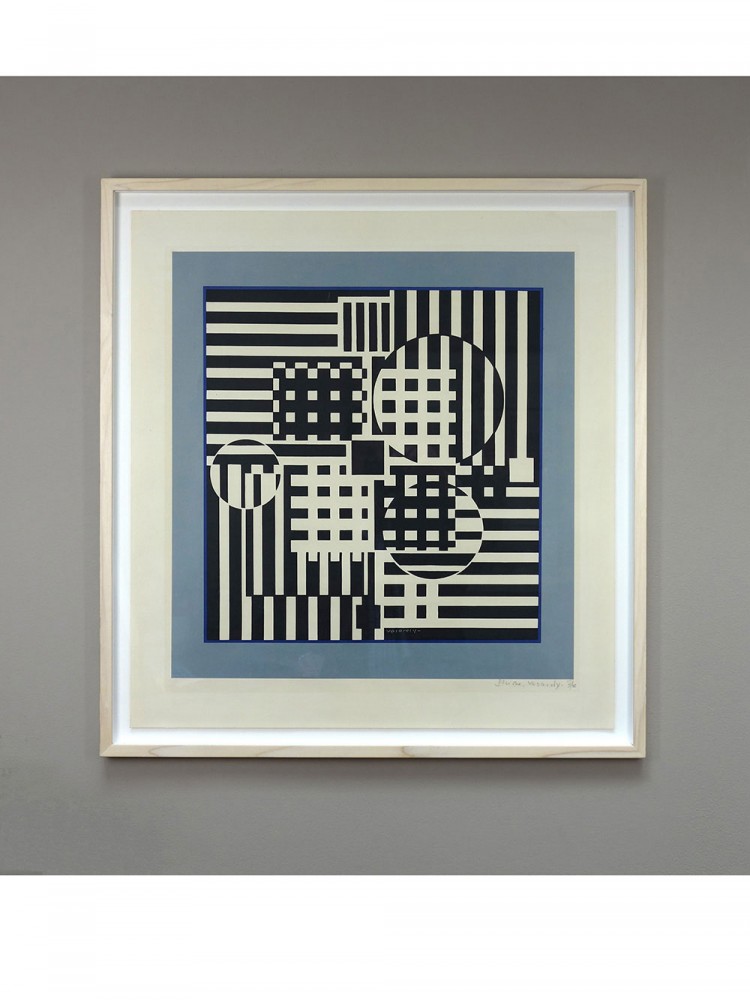 Victor Vasarely – Screen Print Encelade