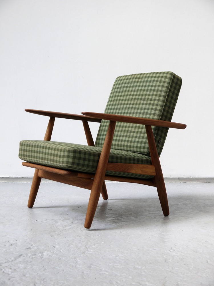 Hans Wegner – All Original Teak and Oak Cigar Chair