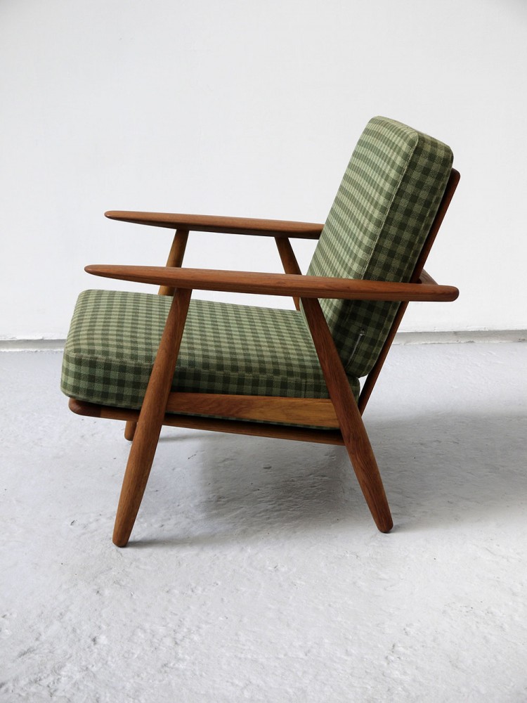 Hans Wegner – All Original Teak and Oak Cigar Chair