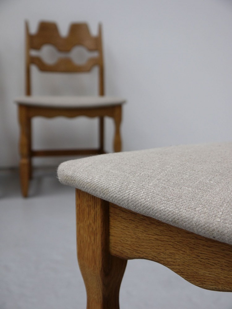 Henning Kjaernulf – Set of four/six Oak Dining Chairs