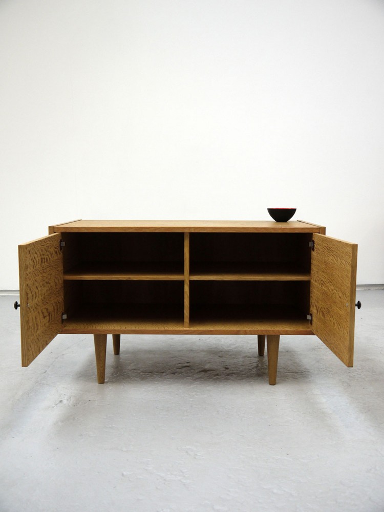 Tjornbo Mobler – Pair of Oak Cabinets