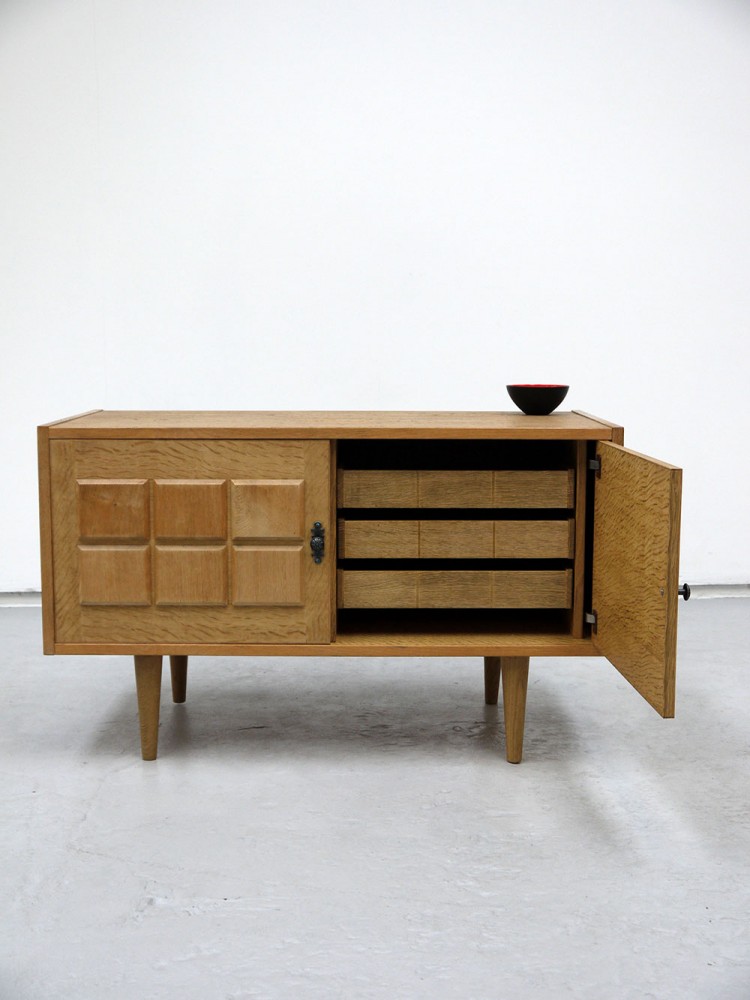 Tjornbo Mobler – Pair of Oak Cabinets