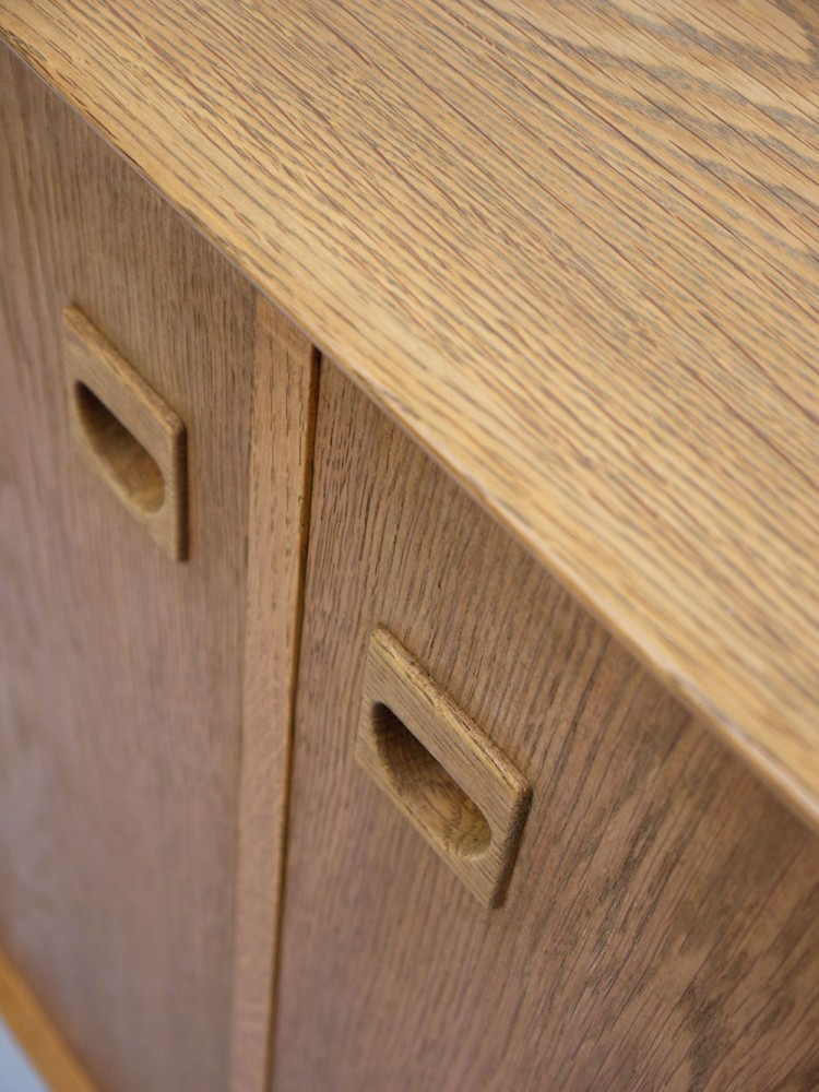 E Brouer – Danish Oak Two Door Cabinet