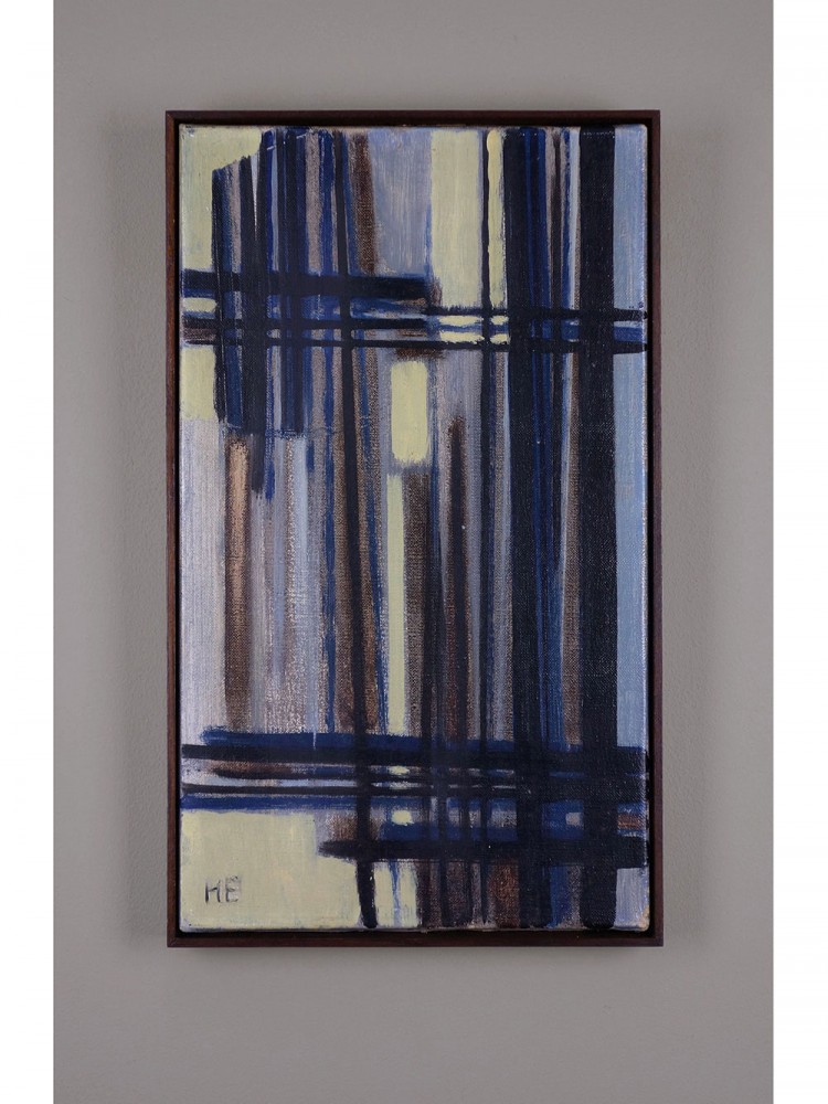 Helge Ernst – Oil on Canvas Untilted Composition