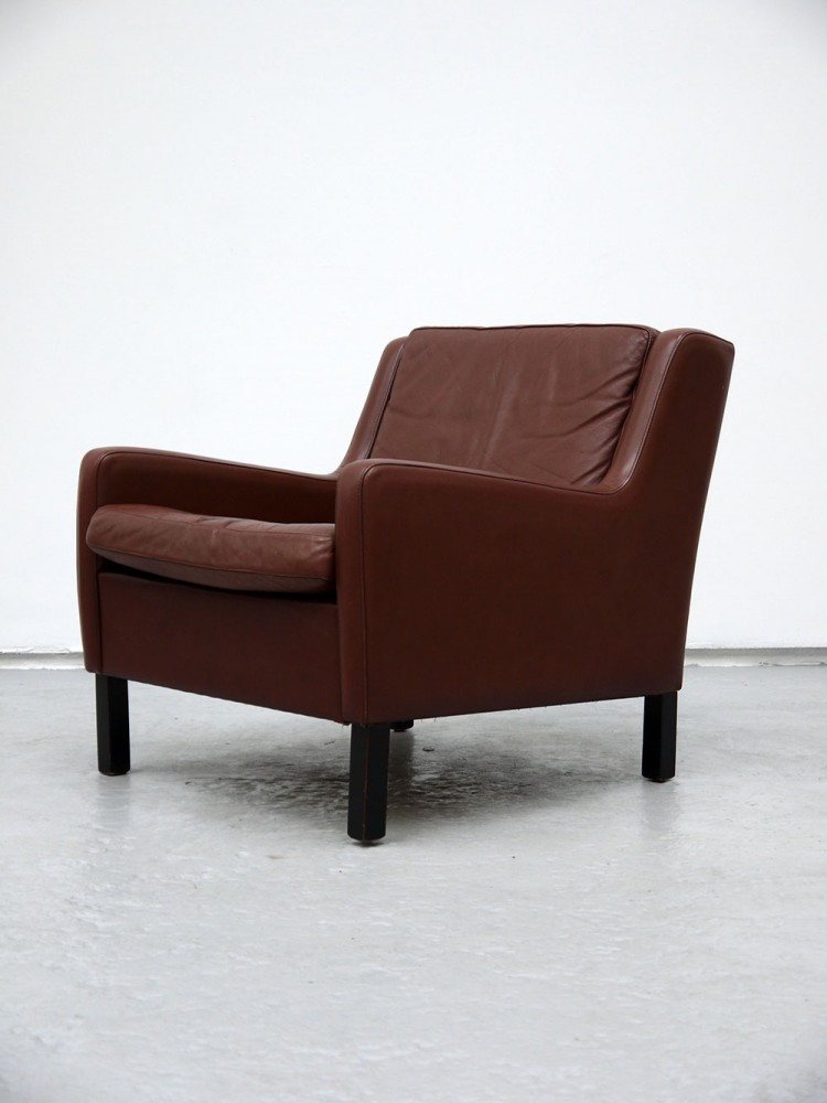 Borge Mogensen – Leather Lounge Chair