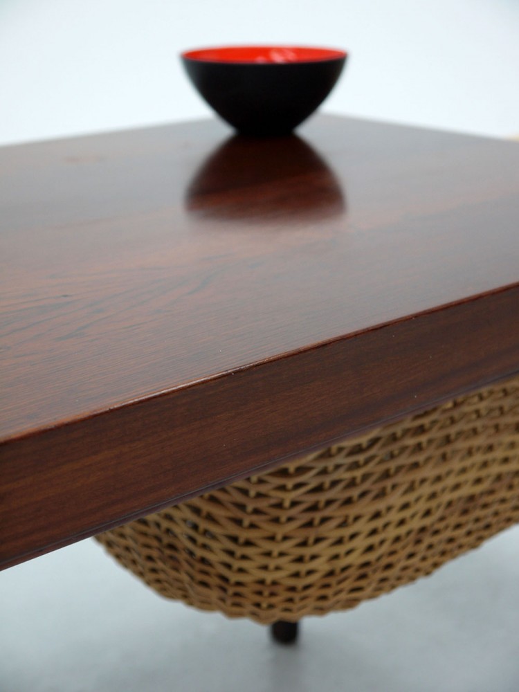 Severin Hansen – Haslev Rosewood Sewing Side Table