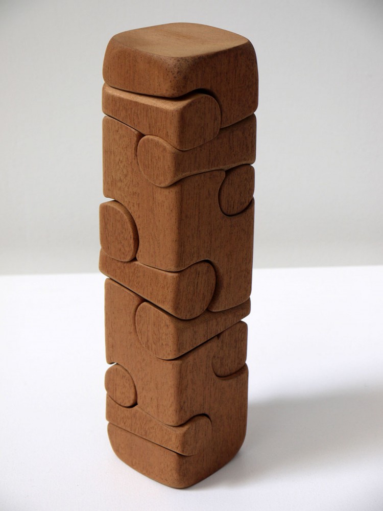 Brian Willsher – Mahogany Puzzle Sculpture