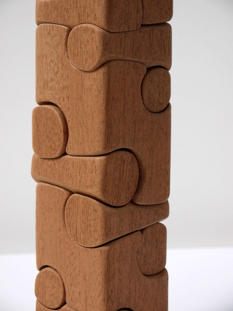 Brian Willsher – Mahogany Puzzle Sculpture