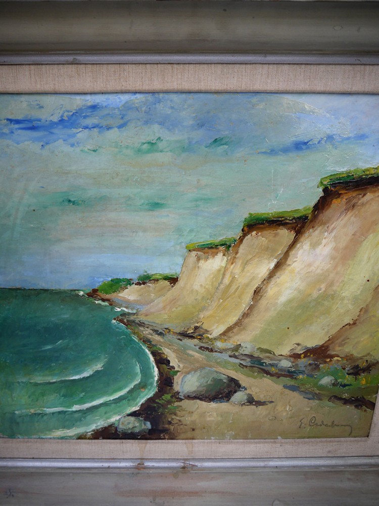 Eric Cederberg – Original Oil of Swedish Coastline