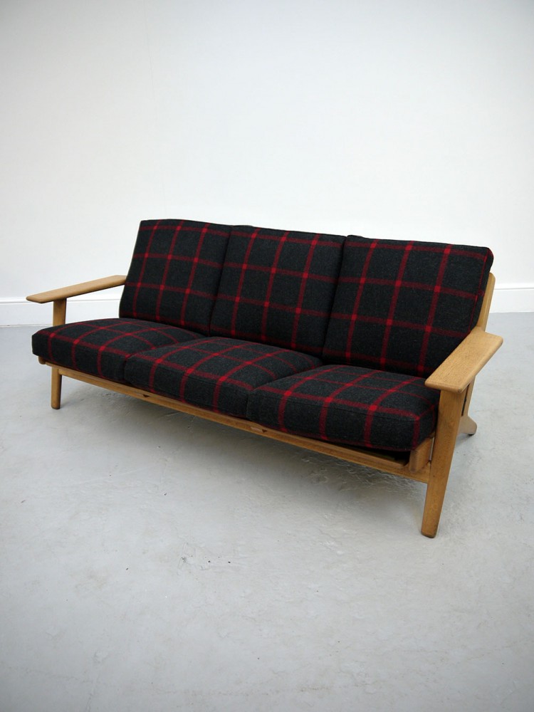 Hans Wegner – GE290 / 3 Oak Plank Sofa