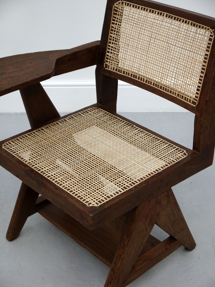 Pierre Jeanneret – Rare Writing Paddle Chair