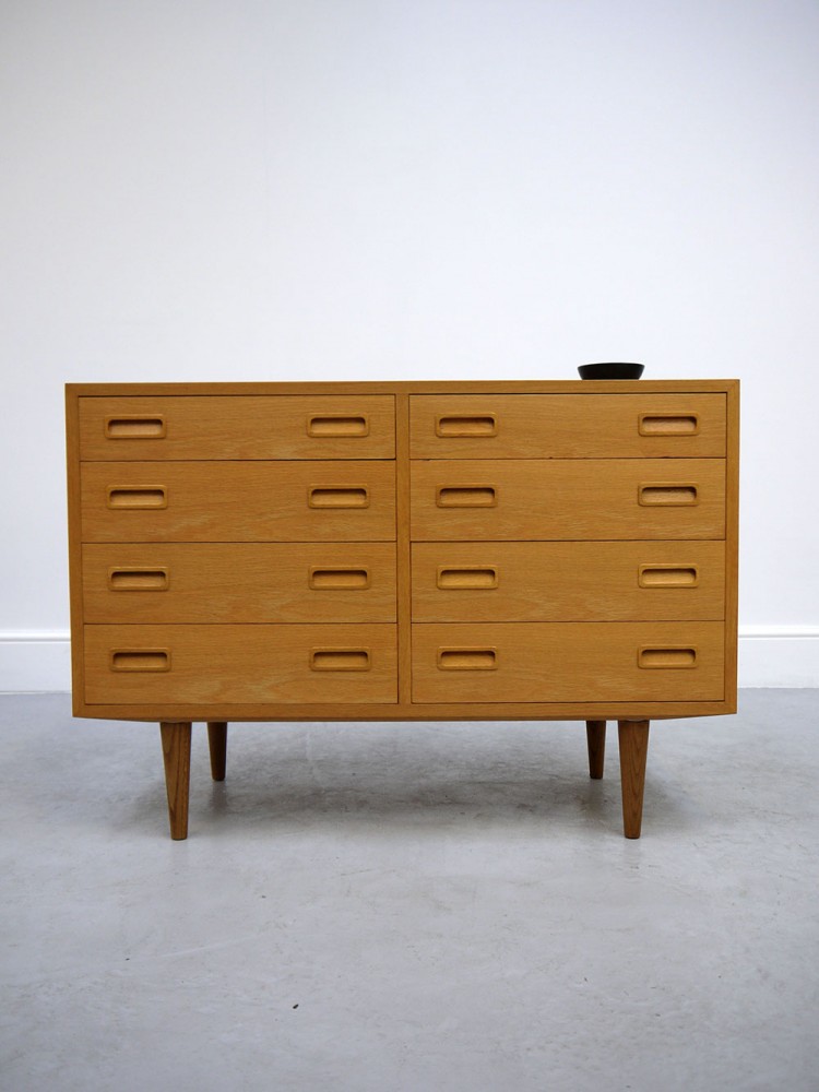 Carlo Jensen – Danish Oak Eight Drawer Cabinet