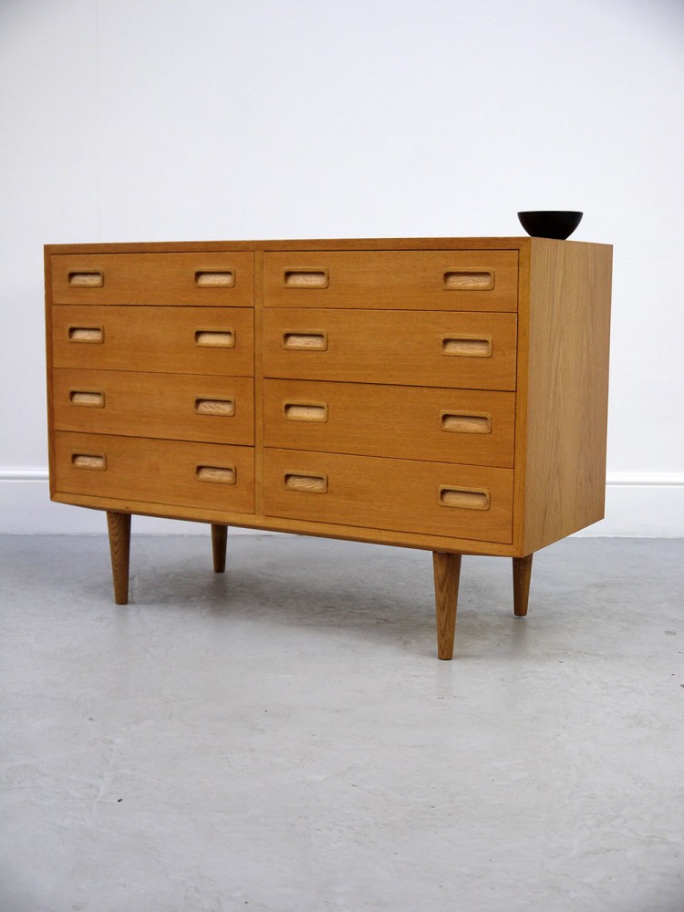 Carlo Jensen – Danish Oak Eight Drawer Cabinet