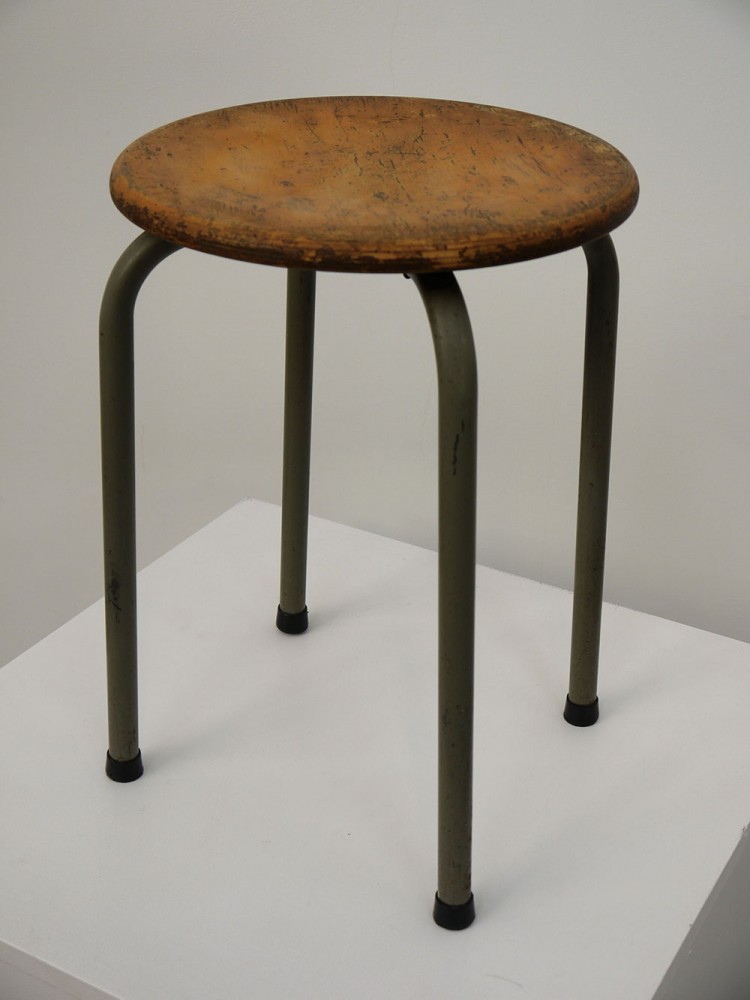 Jean Prouve – Lacquered Metal Stool