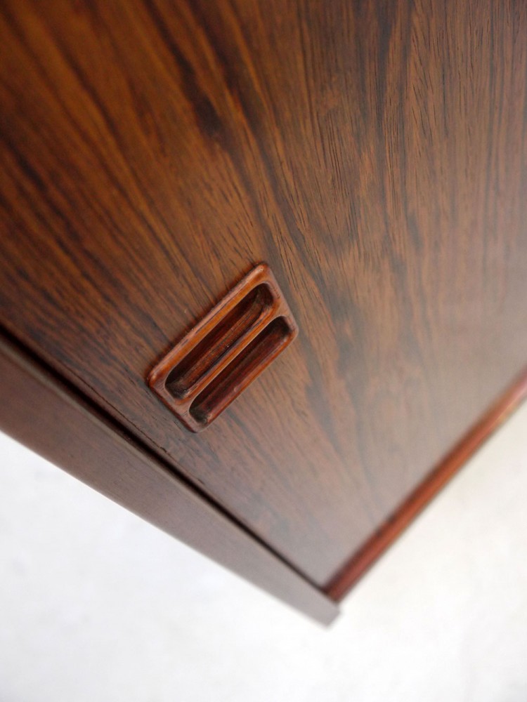 Danish – Two Door Rosewood Cabinet