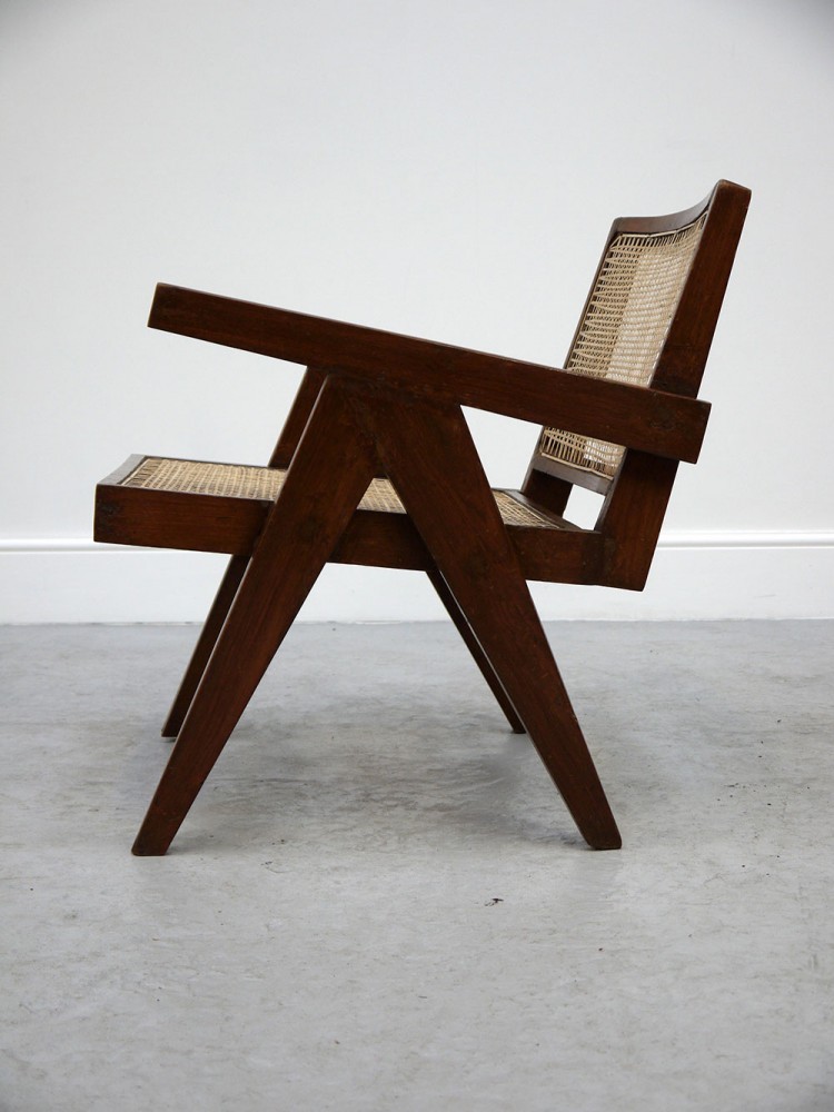 Pierre Jeanneret – Rare Low Lounge Chair